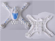 LH-X8 X8C X8DV X8WF Parts-02 Upper and bottom shell cover,Canopy-Blue For Lead Honor LH-X8 LH-X8C LH-X8DV LH-X8WF Quadcopter parts rc drone parts